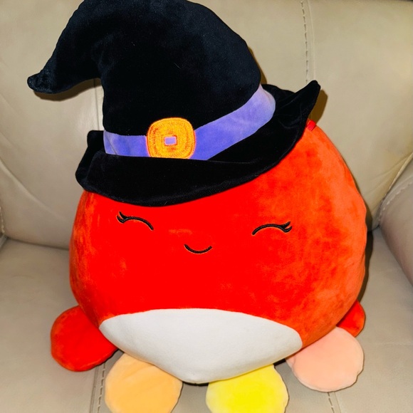 Squishmallows Other - Cute Squishmallows Detra Rare 16"Plush Witch Octopus Halloween Limited Edition